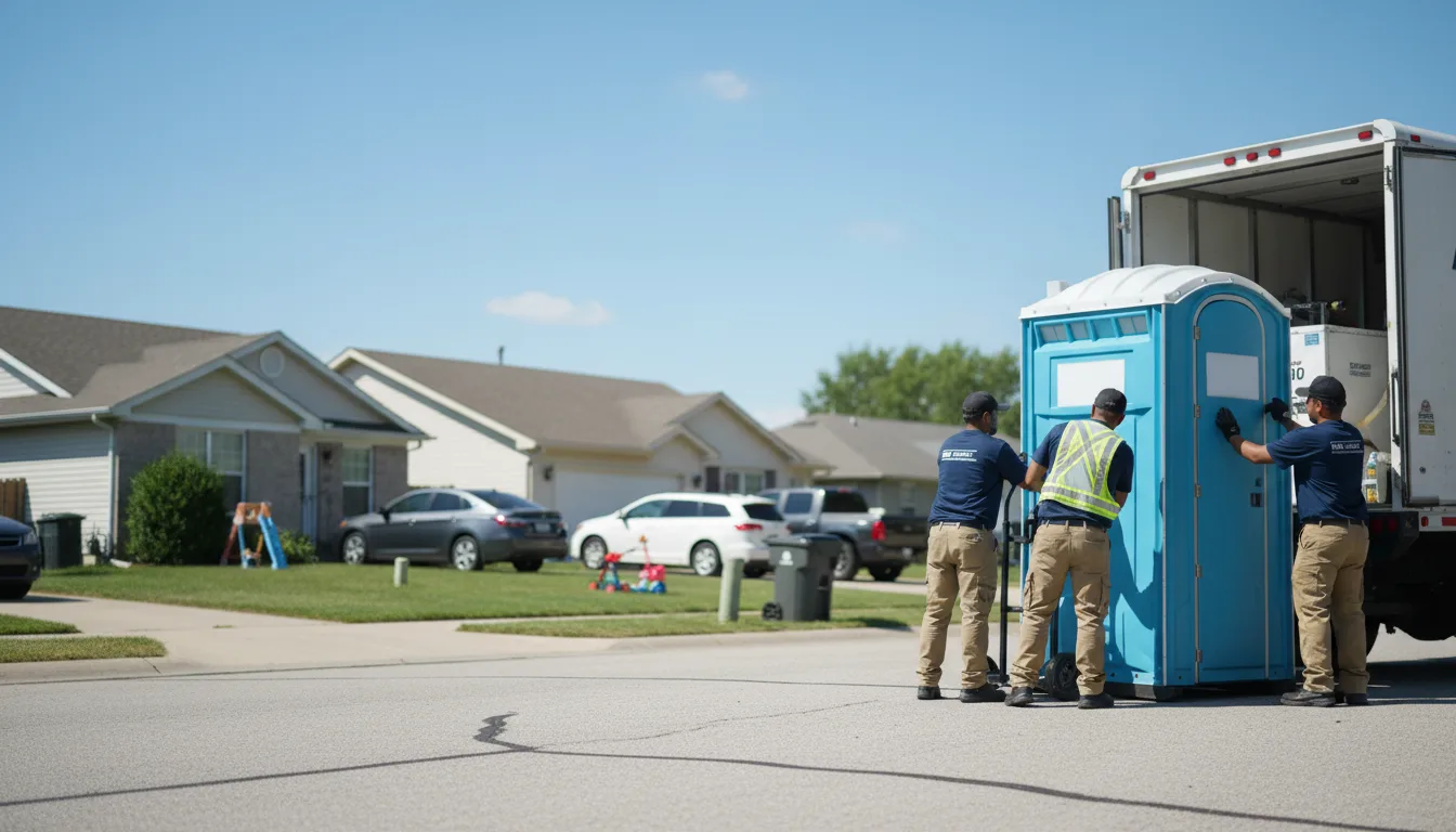 Standard Porta Potty Rentals in Ozark, AR near me